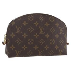 LOUIS VUITTON Monogram Pochette Cosmetic GM Cosmetic Pouch M47353 Auth 161308